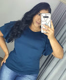 Blusa Manga Corta Bolero Talla Plus