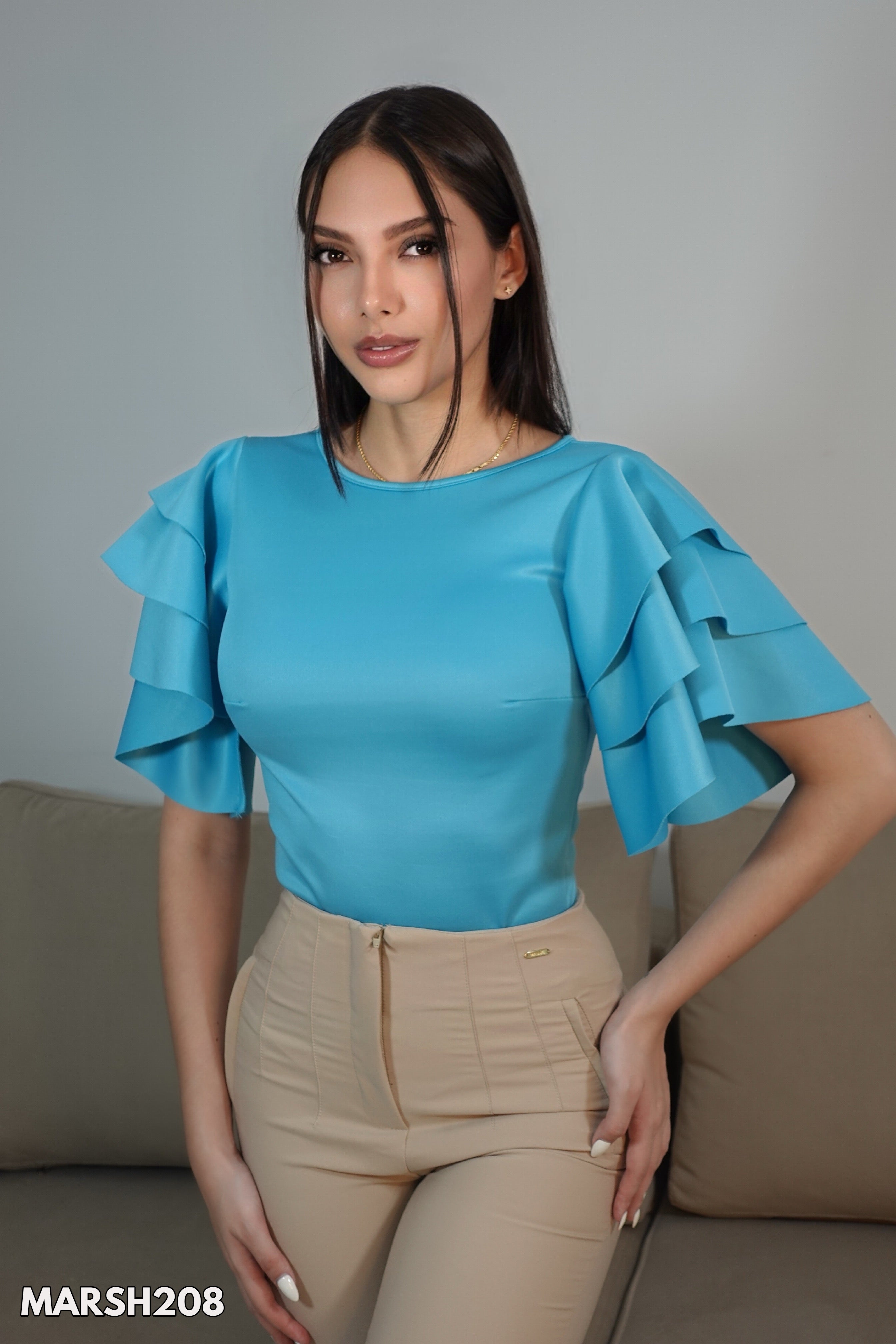 Blusa Manga Bolero 3 Tiempos