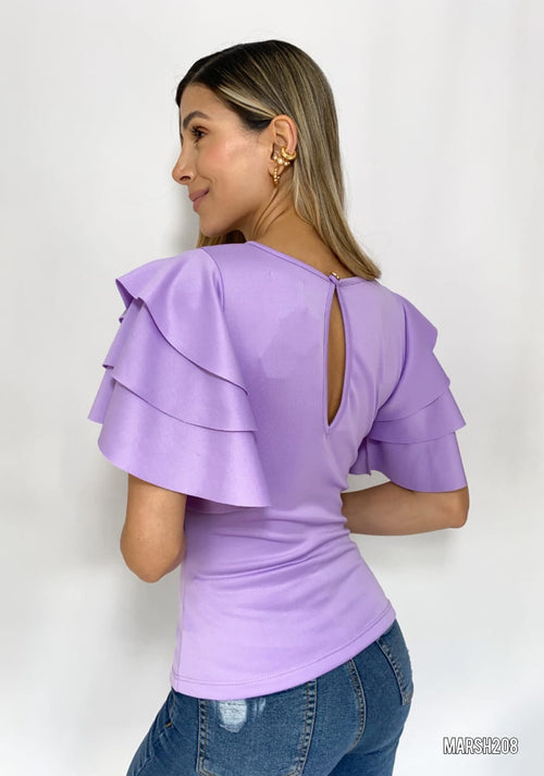 Blusa Manga Bolero 3 Tiempos