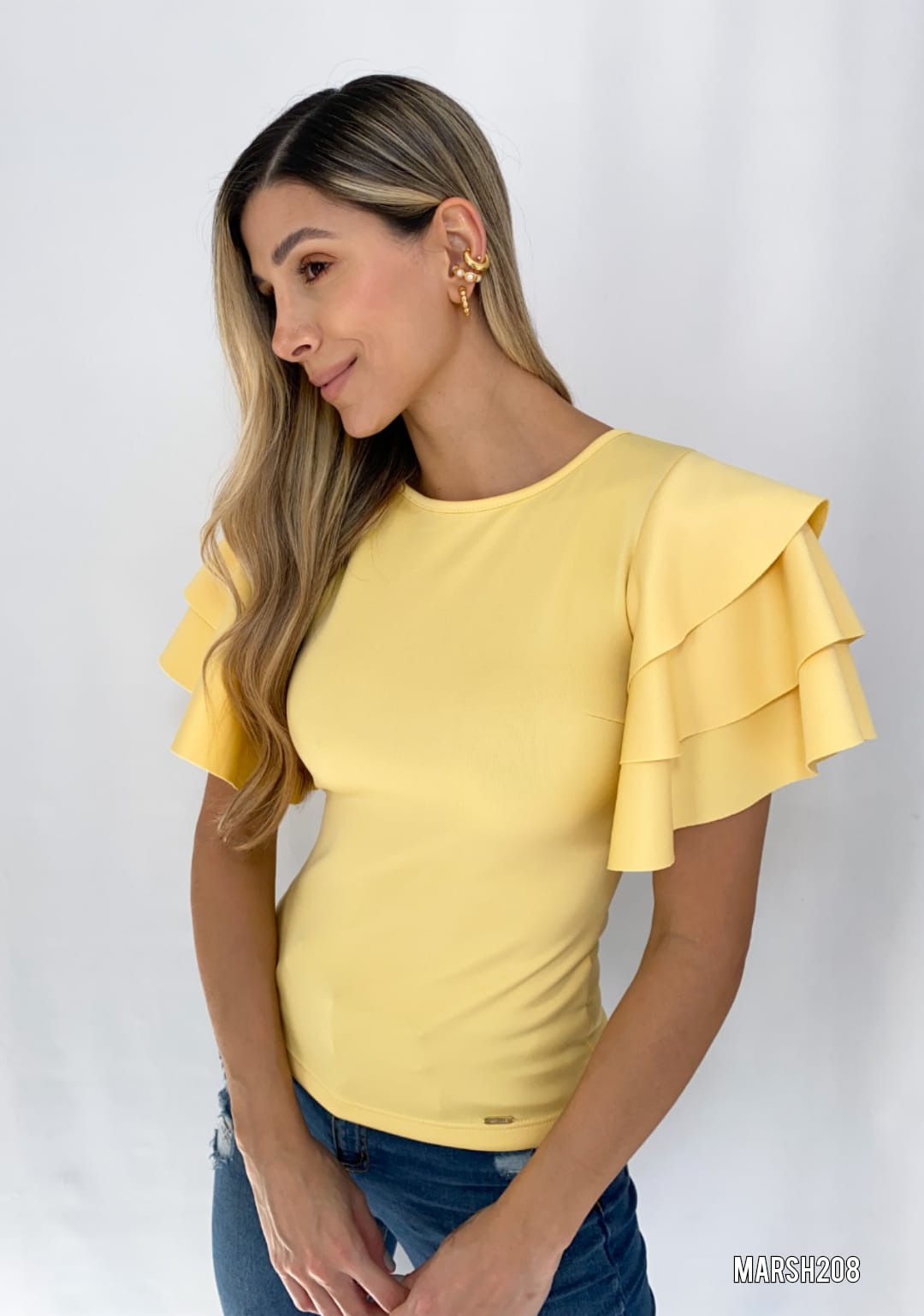 Blusa Manga Bolero 3 Tiempos