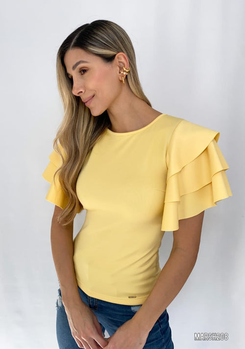 Blusa Manga Bolero 3 Tiempos