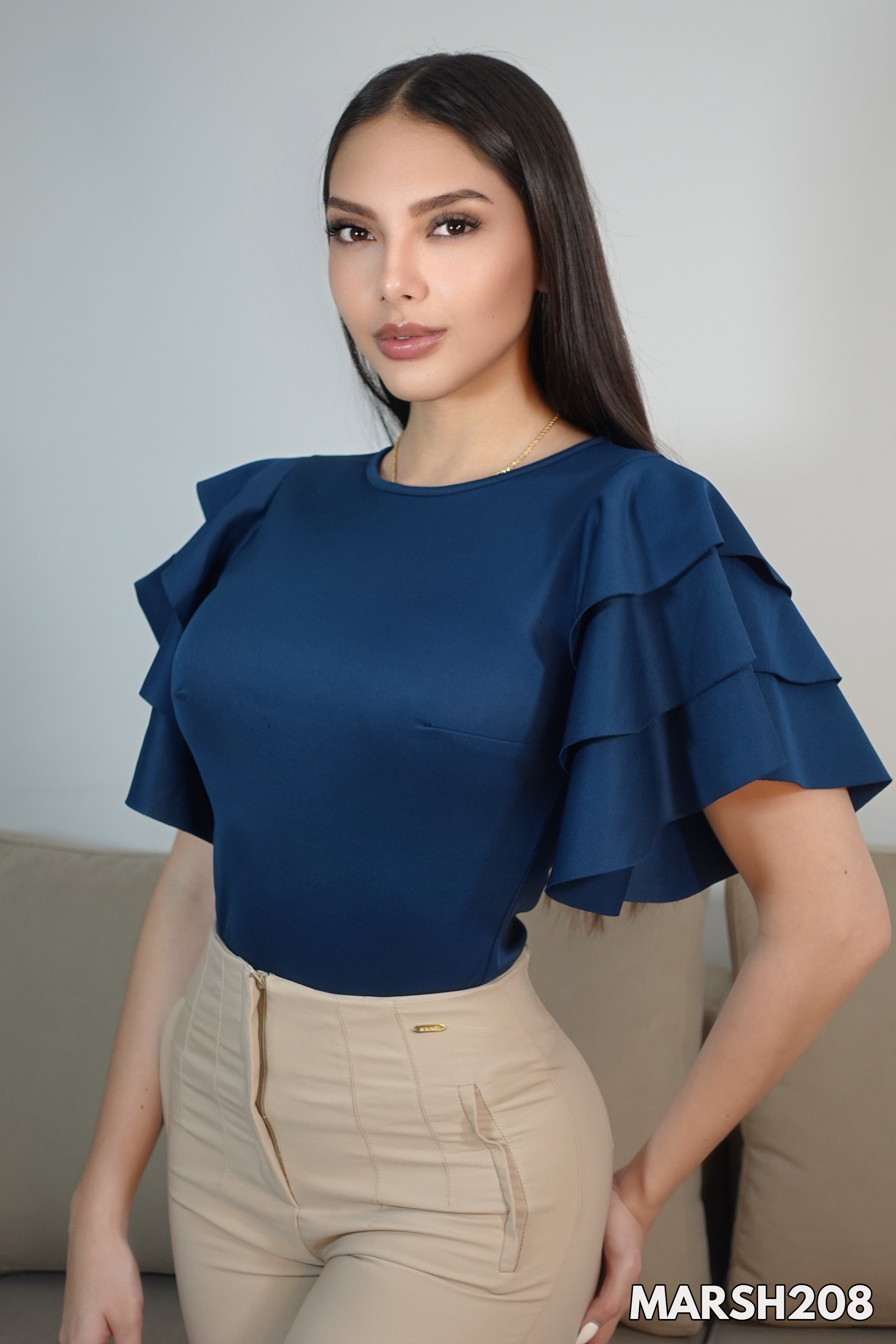 Blusa Manga Bolero 3 Tiempos