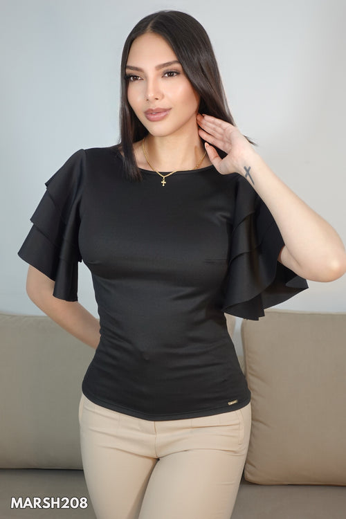 Blusa Manga Bolero 3 Tiempos