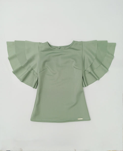 Blusa Manga Bolero 3 Tiempos