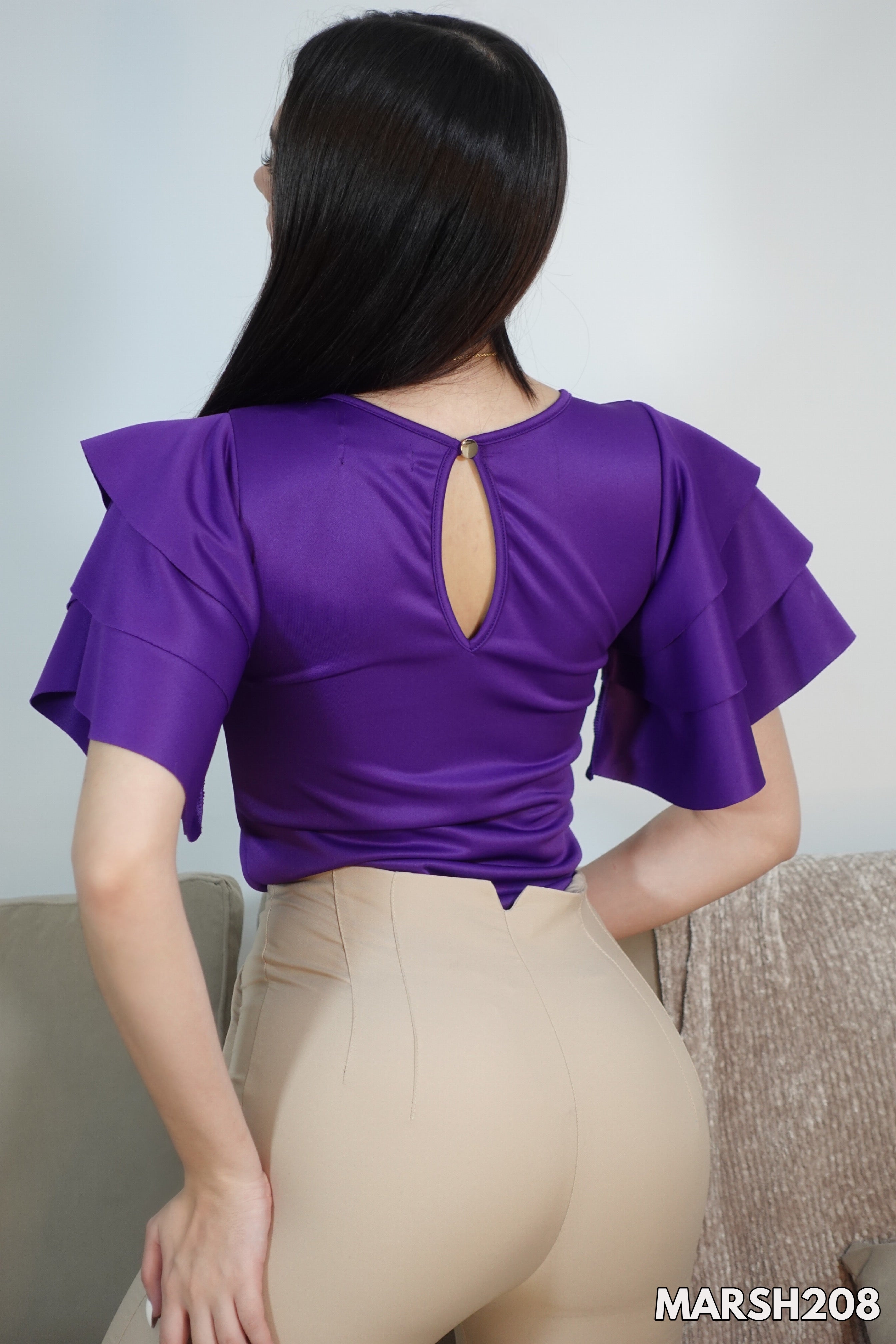 Blusa Manga Bolero 3 Tiempos