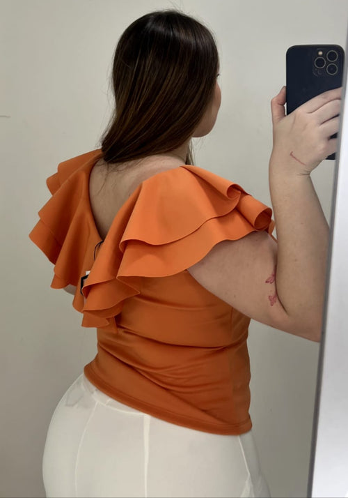 Blusa Manga Sisa Cuello V Boleros Plus