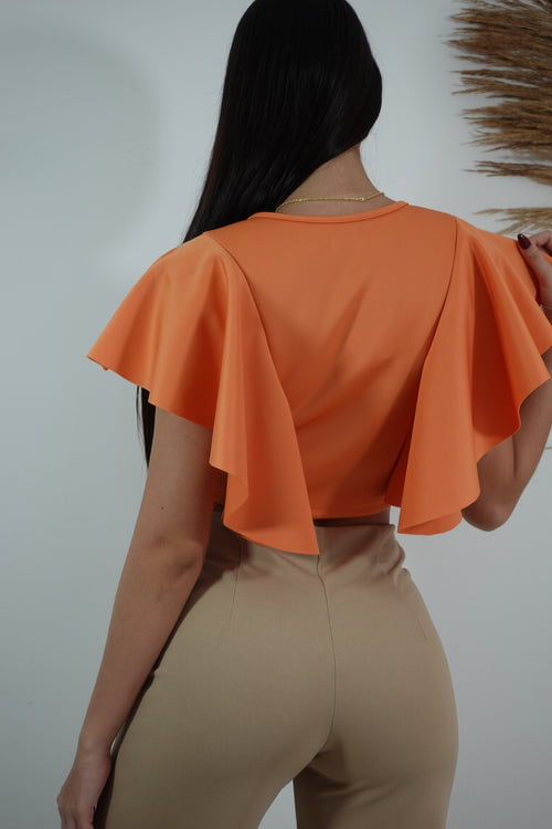 Blusa Manga Boleros Corta