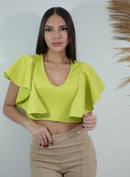 Blusa Manga Boleros Corta