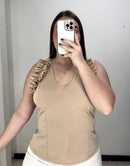 Blusa Manga Sisa Bolero Tallas Plus