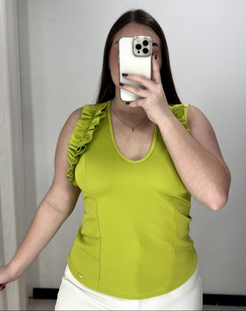 Blusa Manga Sisa Bolero Tallas Plus