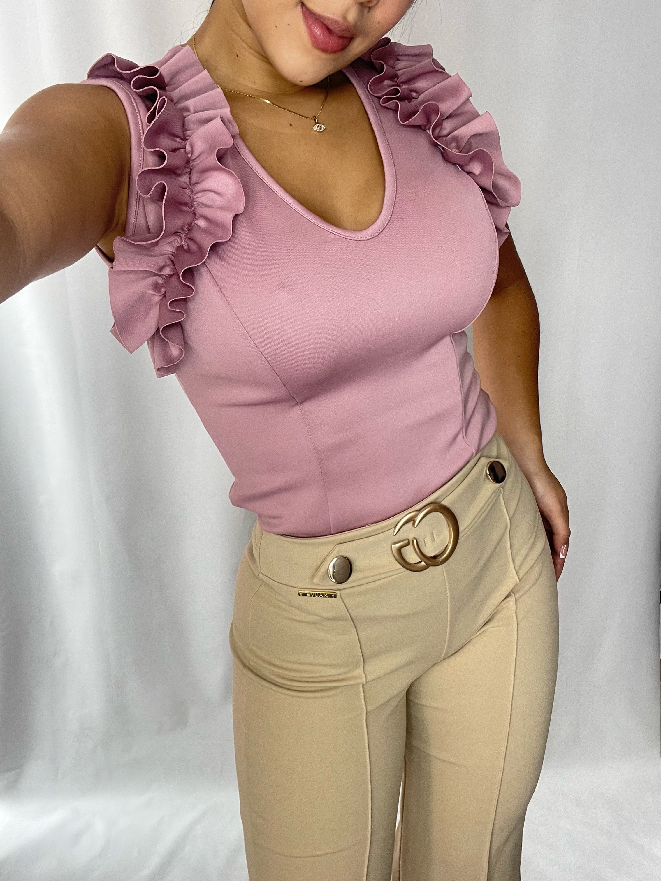 Blusa Manga Sisa Bolero Zurcido