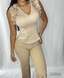 Blusa Manga Sisa Bolero Zurcido