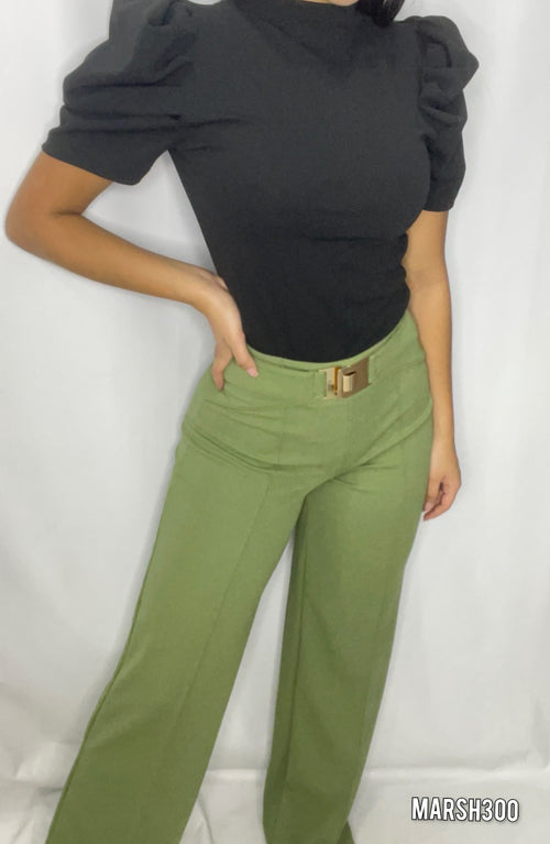 Blusa Manga Bombacha 3/4 Unicolor