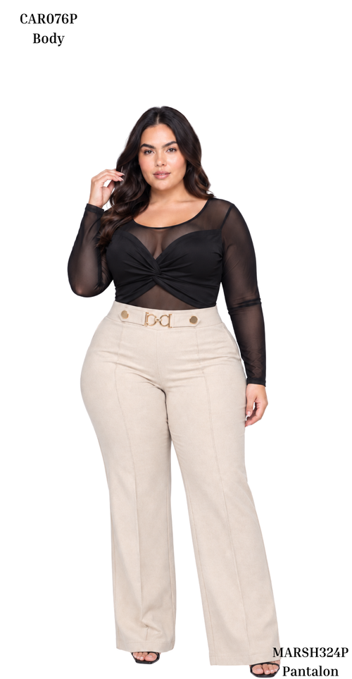 Pantalon Hebilla Doble Aro Plus