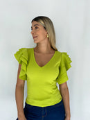 Blusa Corta Manga Bolero