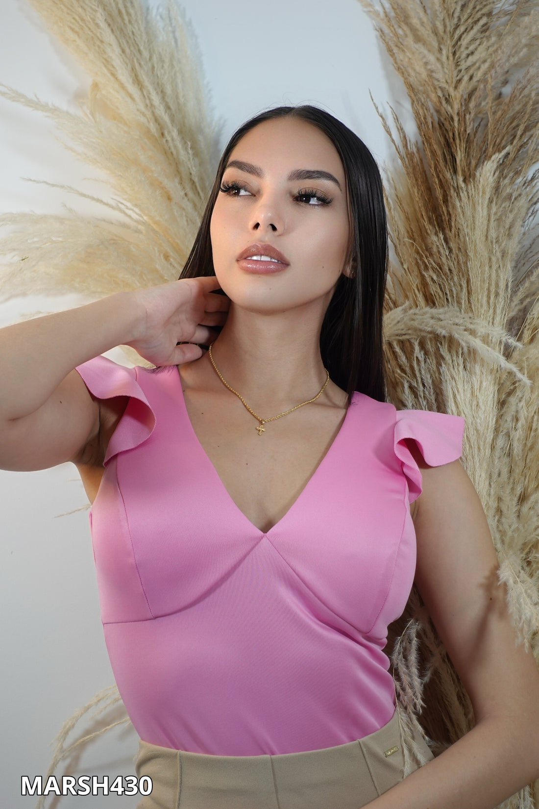 Body Cuello V Manga Bolero