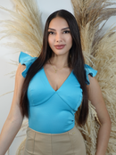 Body Cuello V Manga Bolero