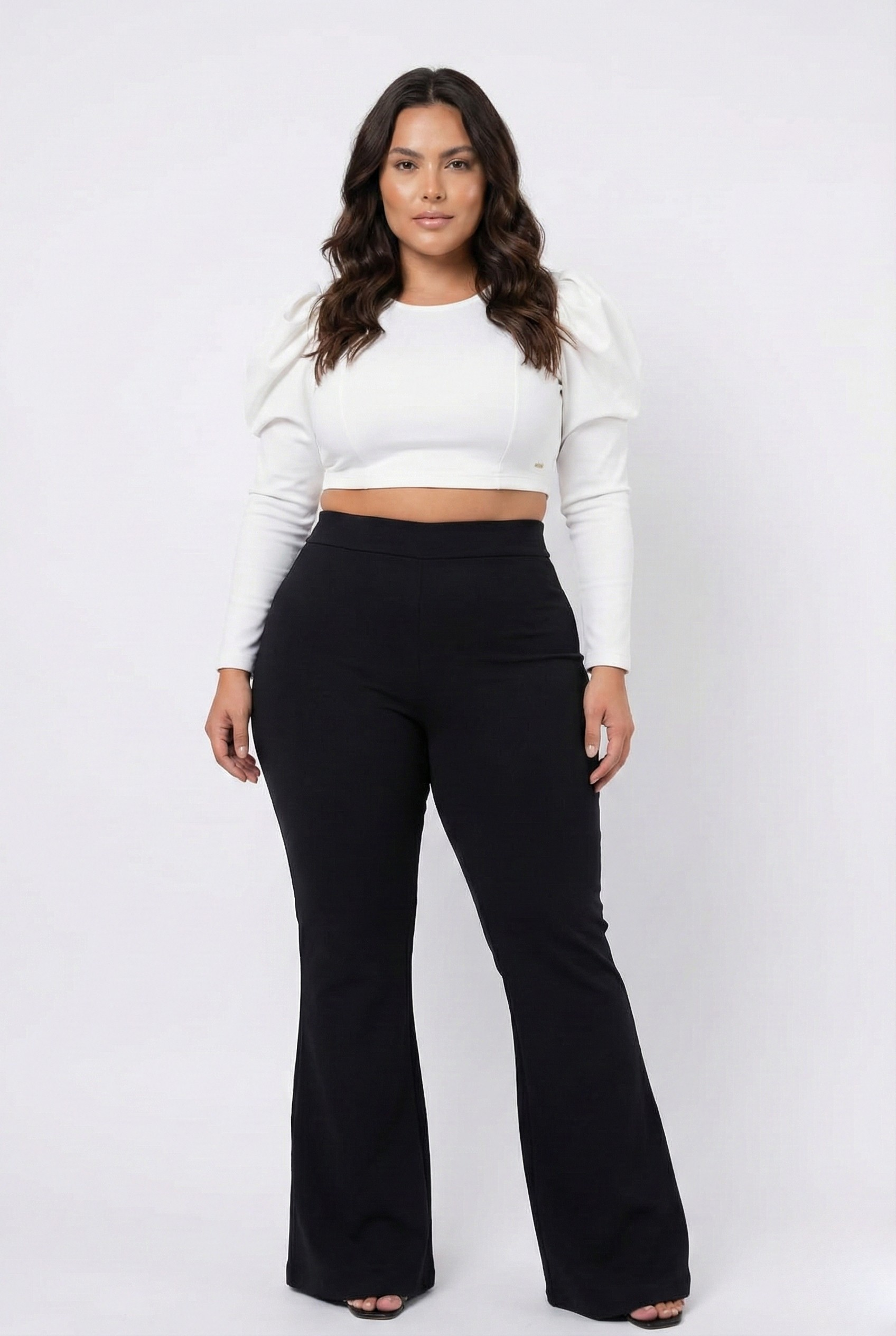 Pantalon Bota Campana Tiro Alto Plus