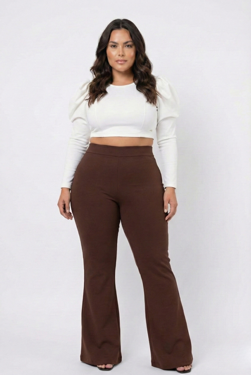 Pantalon Bota Campana Tiro Alto Plus