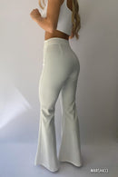 Pantalon Bota Campana Tiro Alto