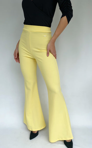 Pantalon Bota Campana Tiro Alto