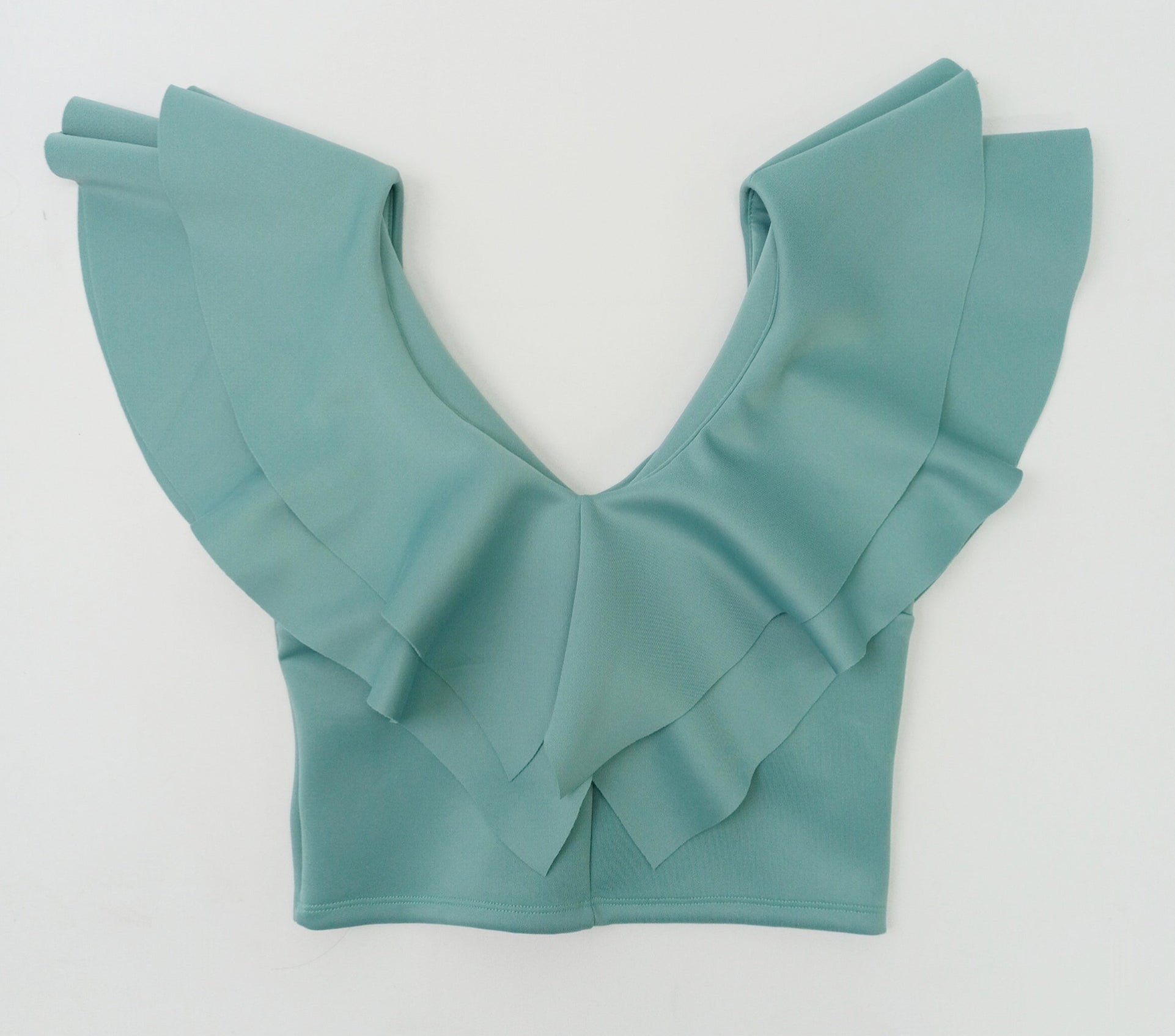 Blusa Cuello v Bolero Corta