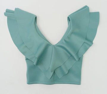 Blusa Cuello v Bolero Corta