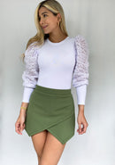 Falda Short Cruzada