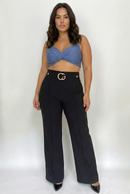 Pantalon Hebilla Cg Botones