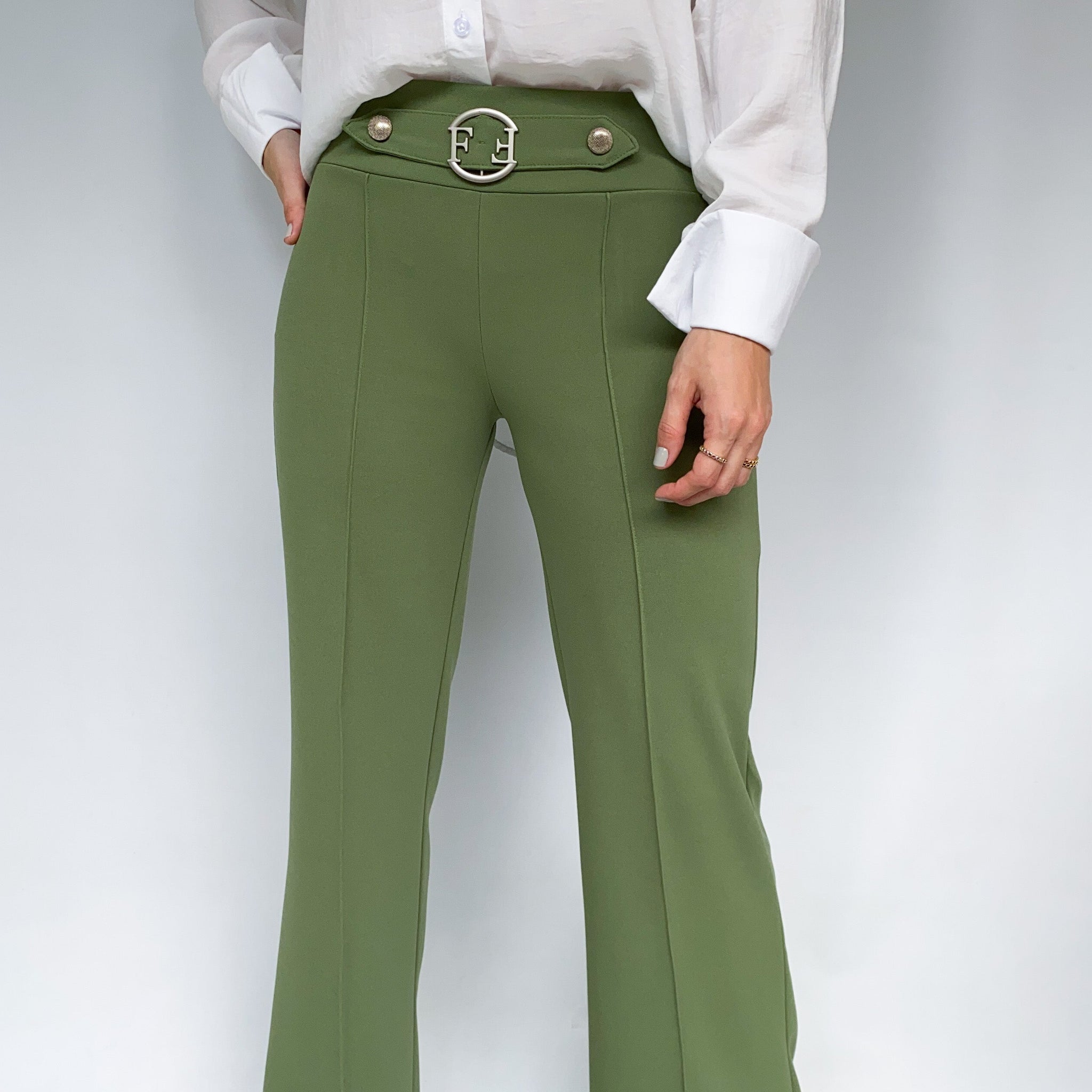 Pantalon Hebilla Cg Botones