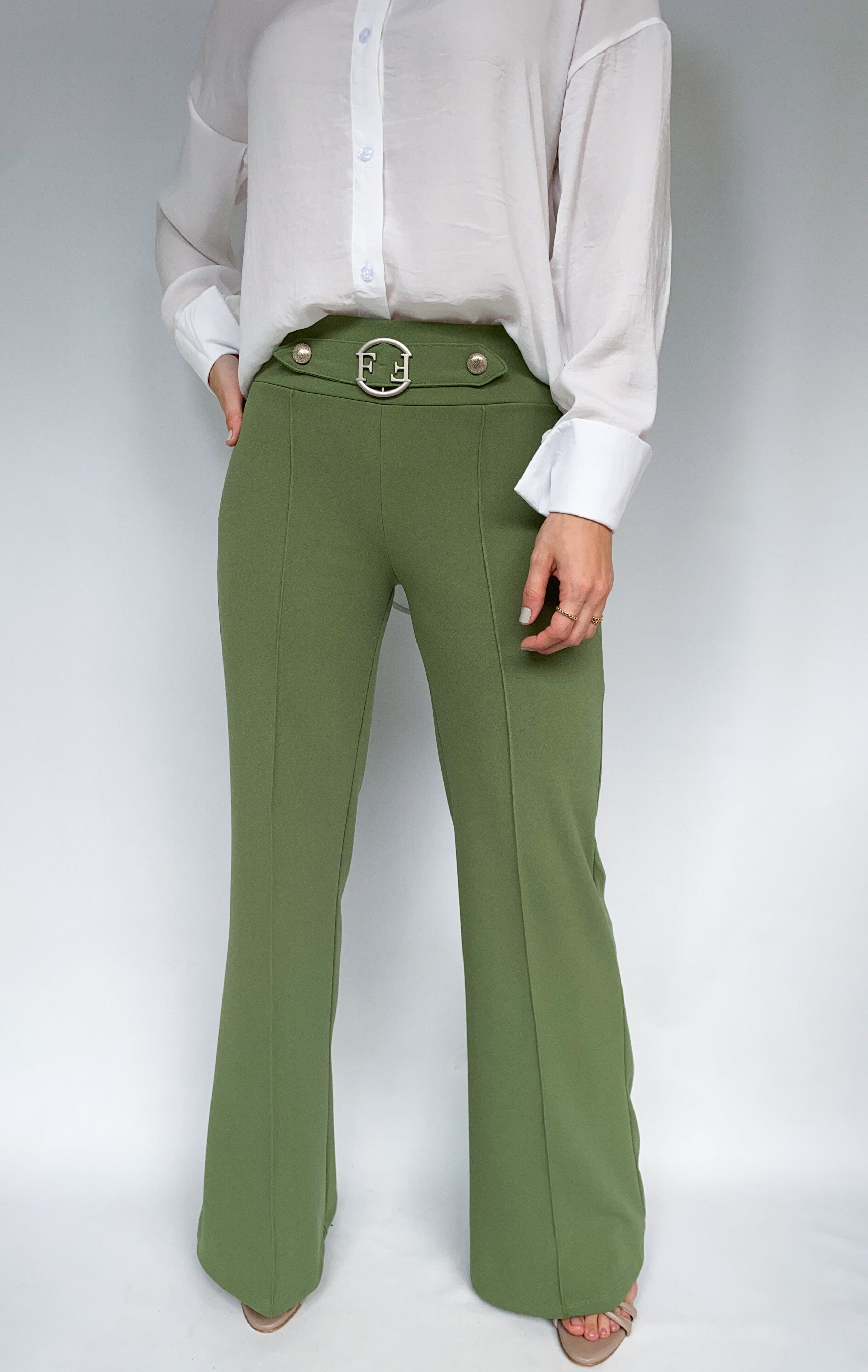 Pantalon Hebilla Cg Botones
