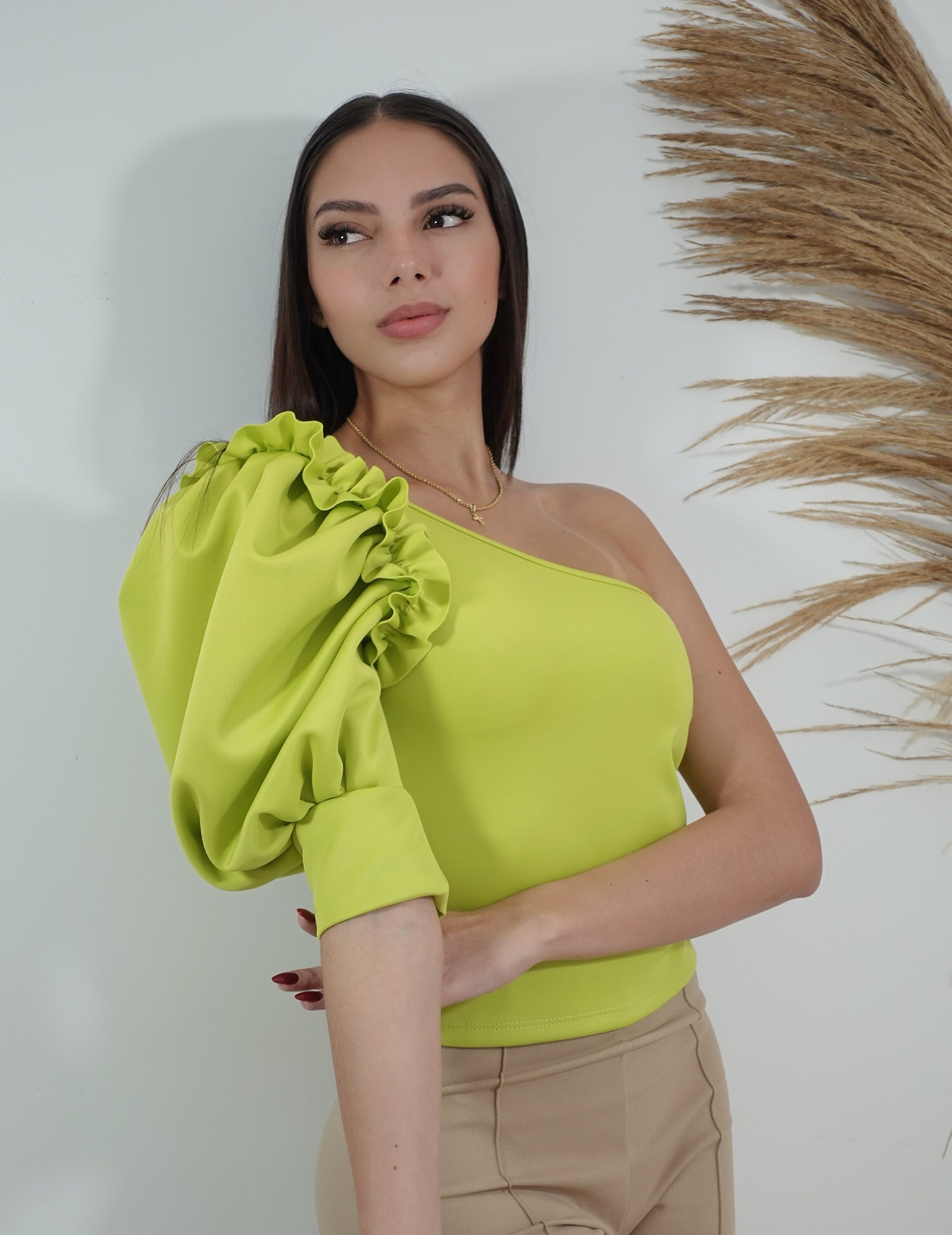Blusa Asimetrica Bombacha Puno