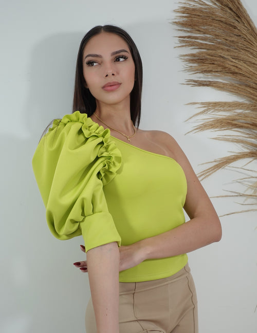 Blusa Asimetrica Bombacha Puno