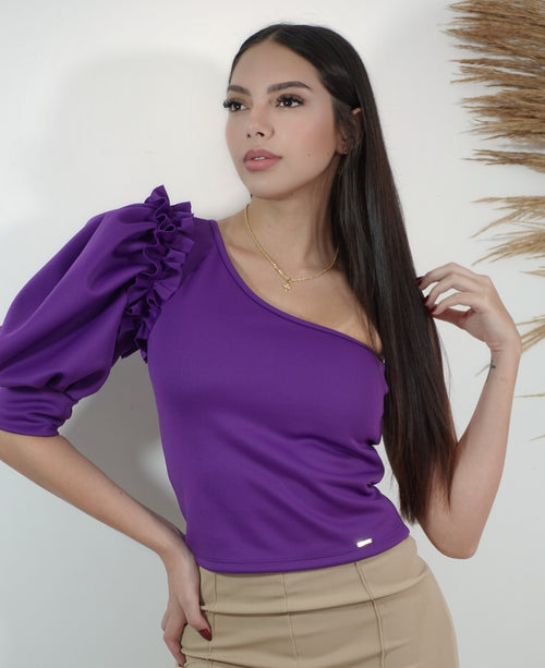 Blusa Asimetrica Bombacha Puno
