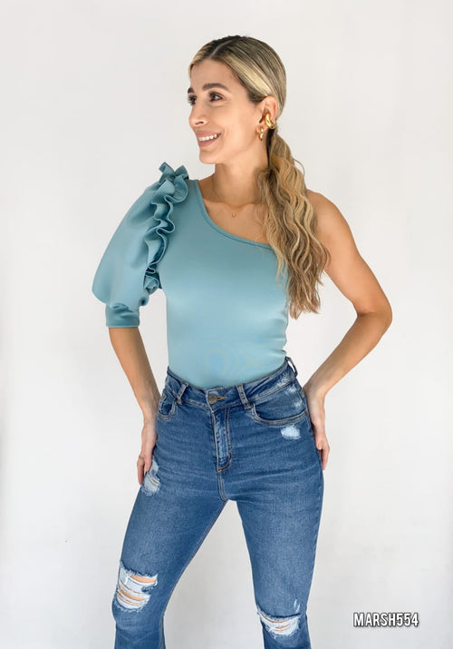 Blusa Asimetrica Bombacha Puno