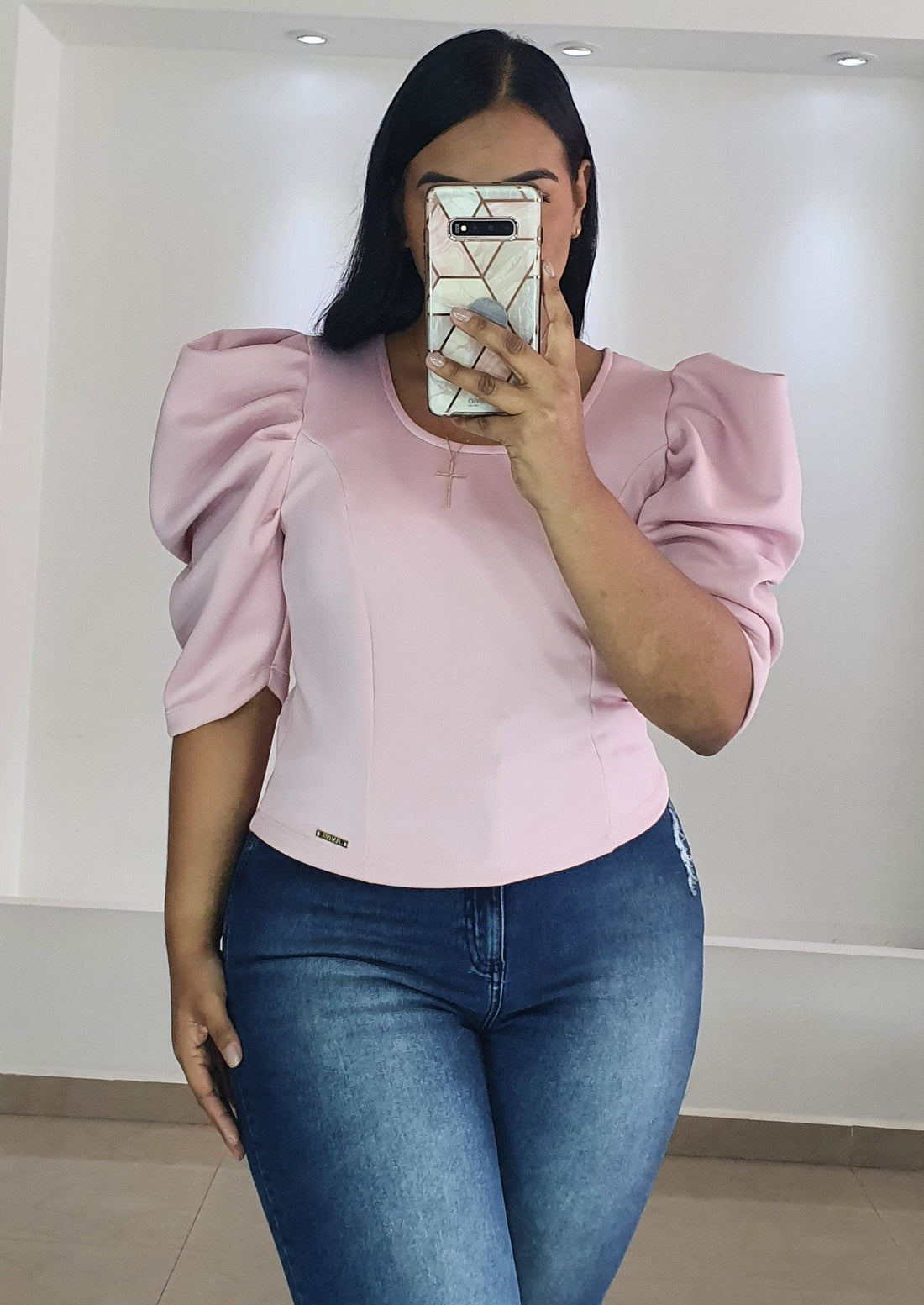 Blusa Manca 3/4 Bombacha