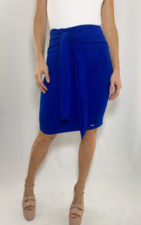 Falda Pretina Alta Amarrar