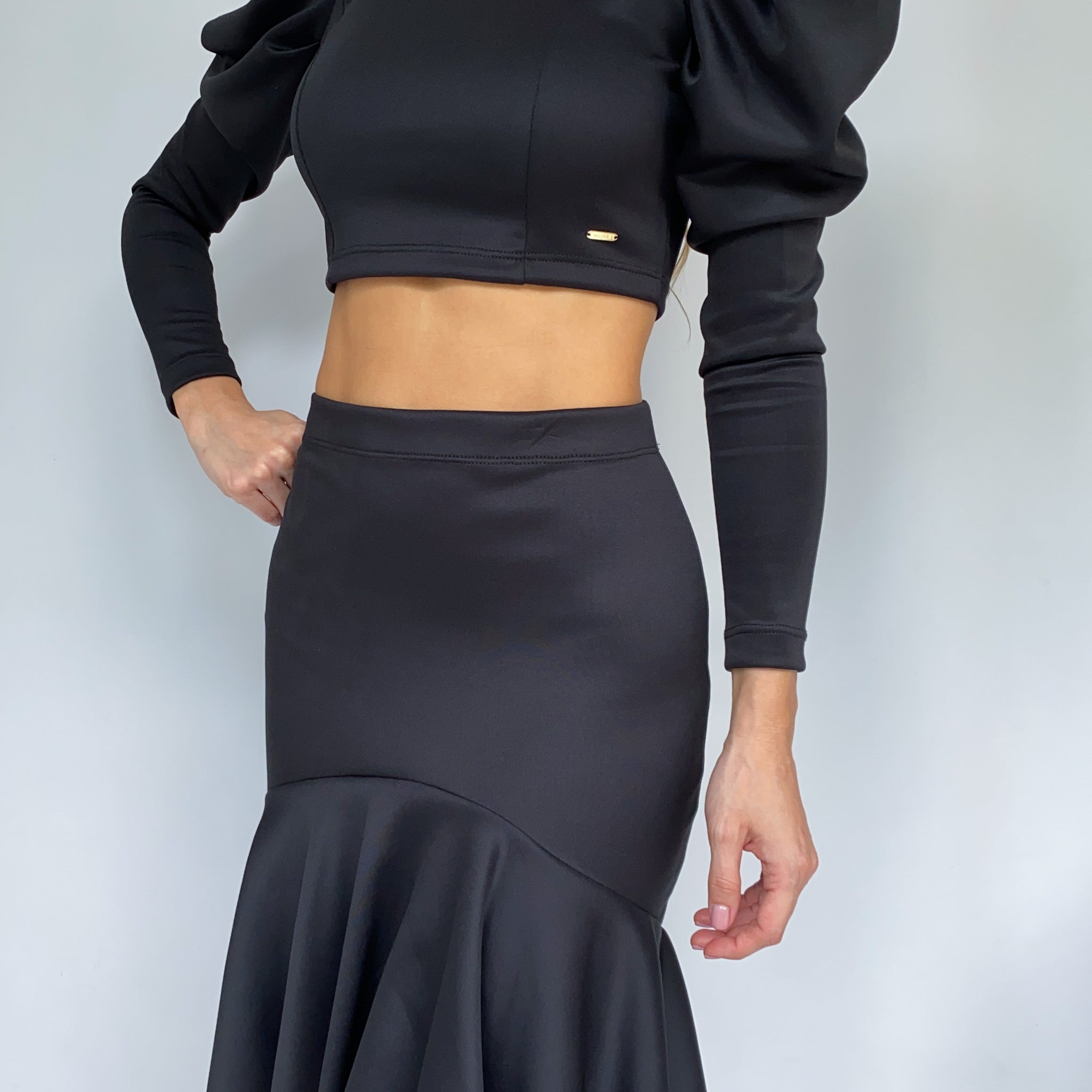 Conjunto Falda/Blusa Unicolor