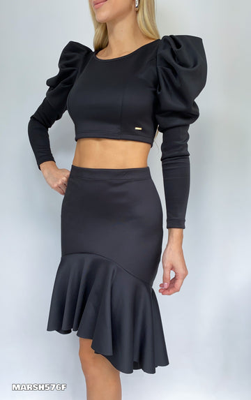 Conjunto Falda/Blusa Unicolor