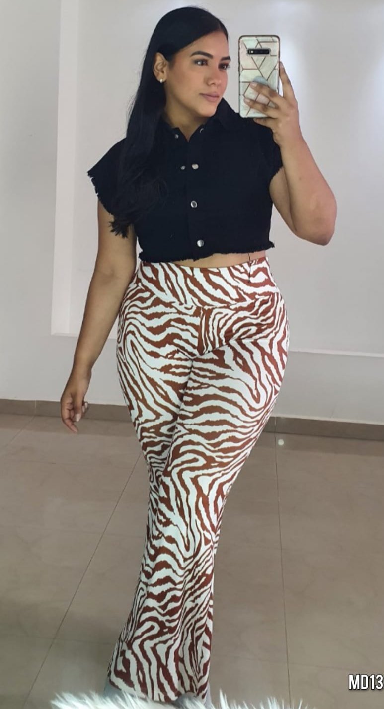 Pantalon Bota Campana Esta Tallas Plus