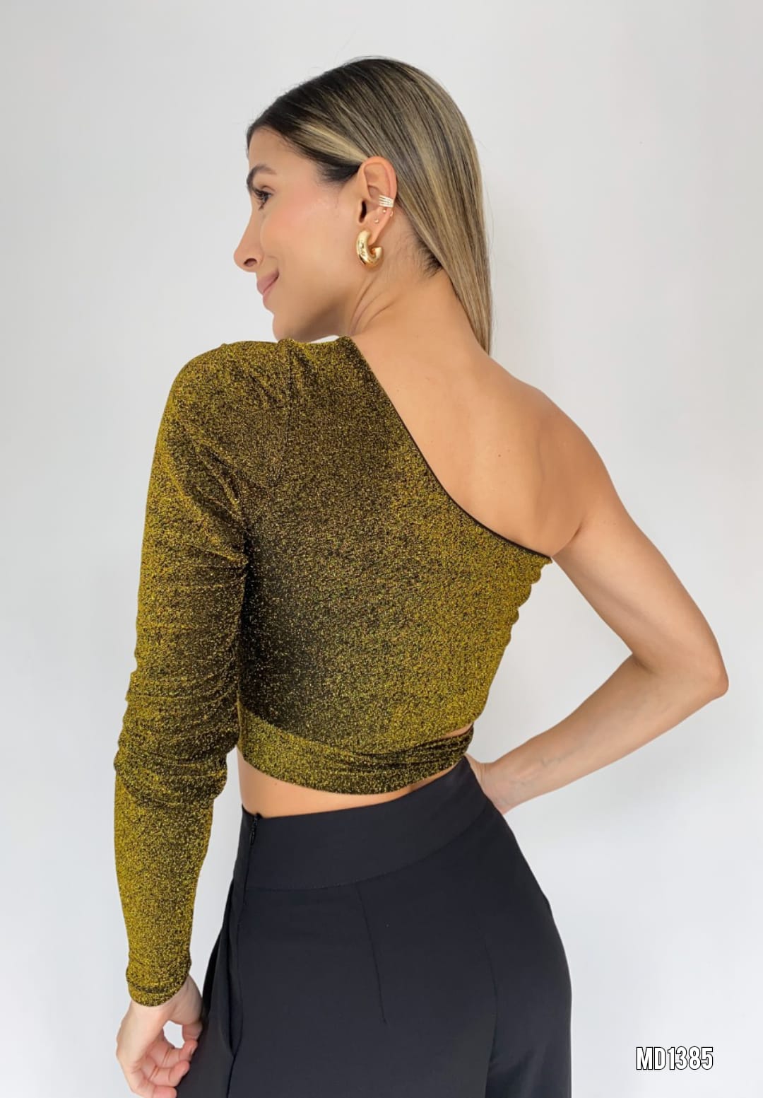 Blusa 1 Manga Fajon Brillos