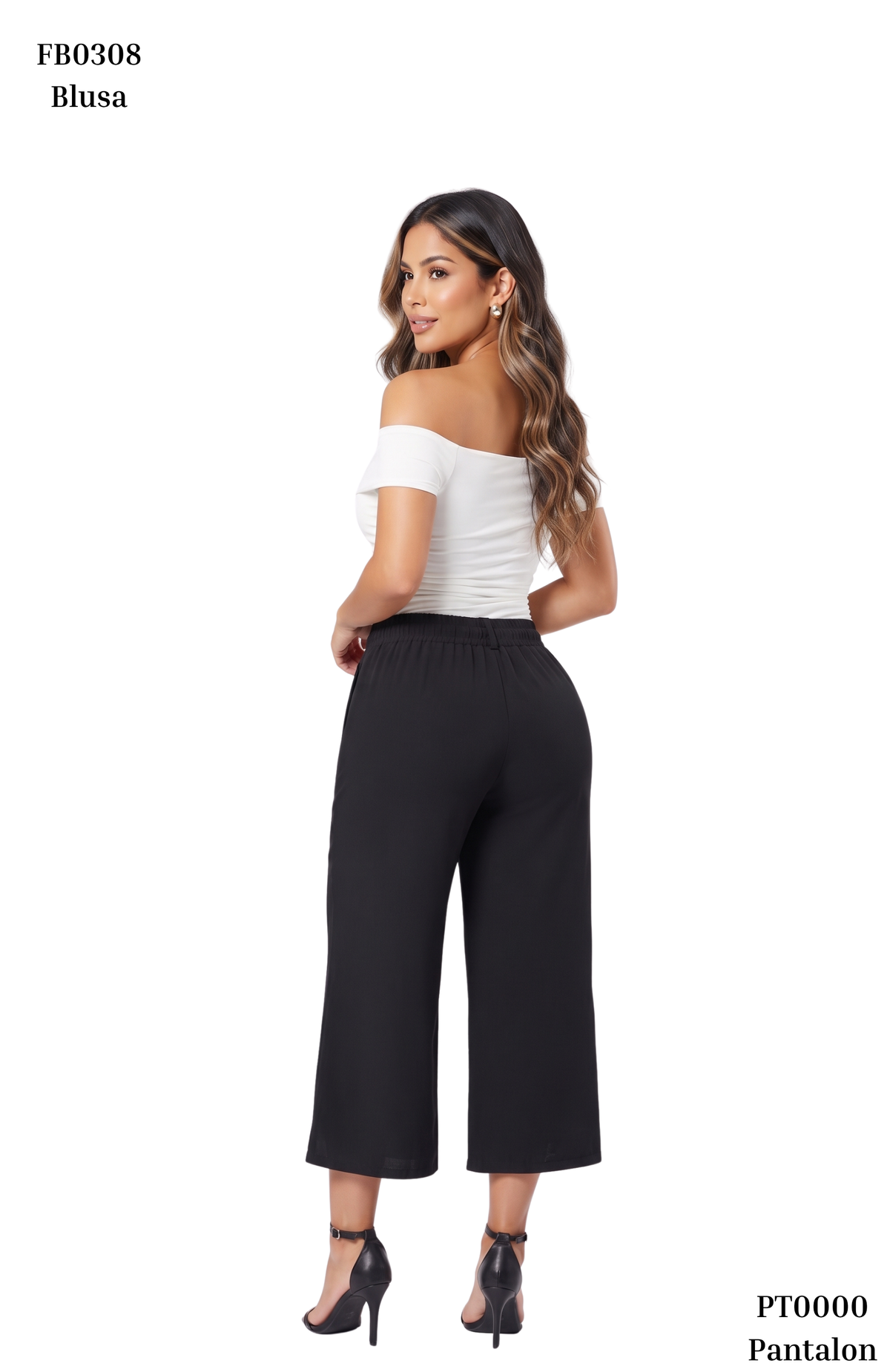 Pantalon Tipo Capri Tiras Amarrar Cintur
