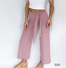 Pantalon Bota Ancha Con Fajon