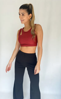 Blusa Corta Doble Tira