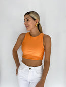 Blusa Manga Sisa Embonada Corta