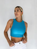 Blusa Manga Sisa Embonada Corta