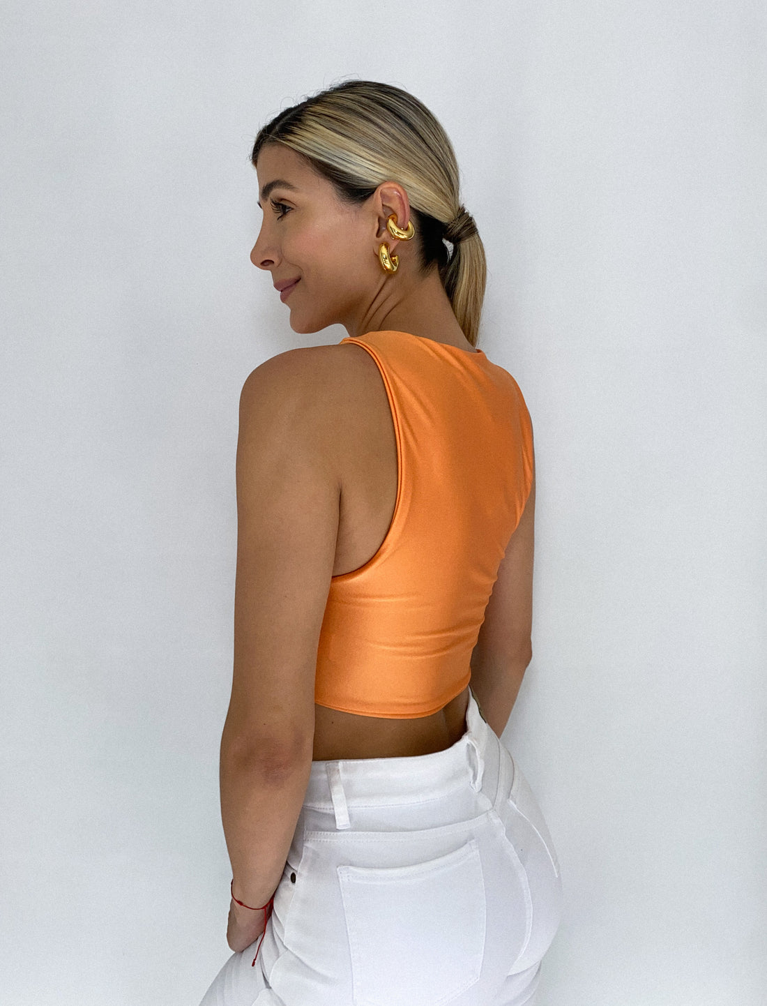 Blusa Manga Sisa Embonada Corta