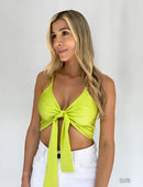 Crop Top Tiras Mono Adelante