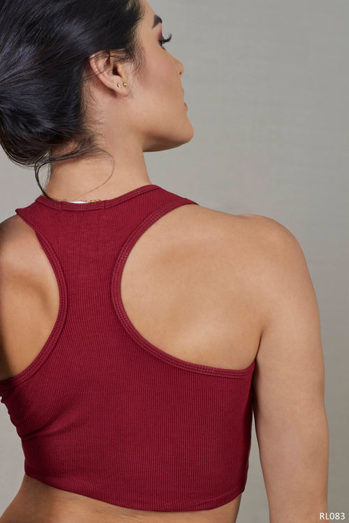 Blusa Manga Sisa Corta Rib