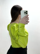 Body Manga Larga Cruzado Tallas Plus